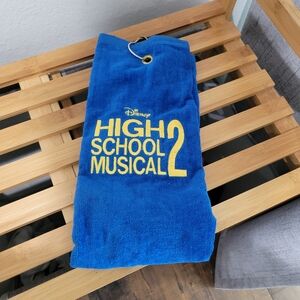 Disney High School Musical 2 Blue Towel (Gym Towel - New)
